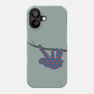 Phish Sloth Donuts Phone Case