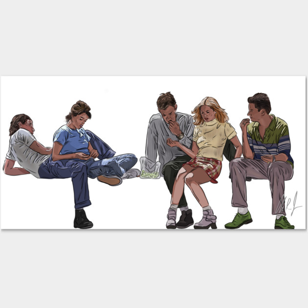 Scream: Youth of America Wall Art by 51Deesigns