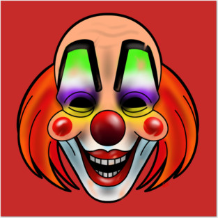 Clown Posters and Art