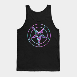 Vaporwave Pentagram Tank Top