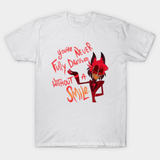 Smile New Red Vintage T-Shirt