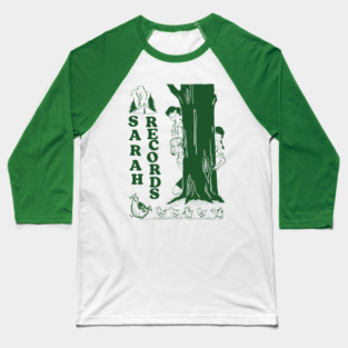Sarah Records † Original Design Baseball T-Shirt