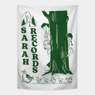 Sarah Records † Original Design Tapestry