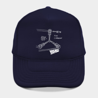 Flux Capacitor Sketch Back To The Future Hat