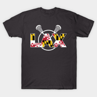 Maryland Flag Lacrosse T-Shirt