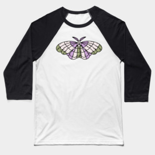 genderqueer moth Baseball T-Shirt