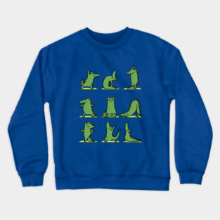 Alligator Yoga Crewneck Sweatshirt