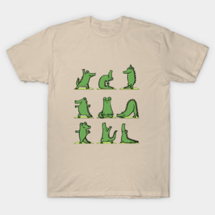 Alligator Yoga T-Shirt
