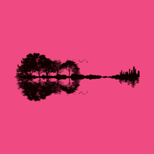 Guitar Landscape T-Shirt