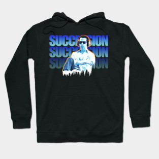 succession, tv series fan works graphic design by ironpalette Hoodie