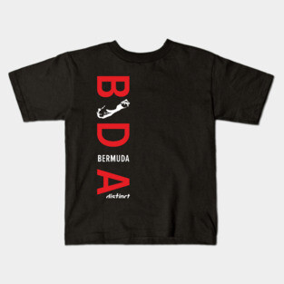 BERMUDA SPORT (Black) Kids T-Shirt