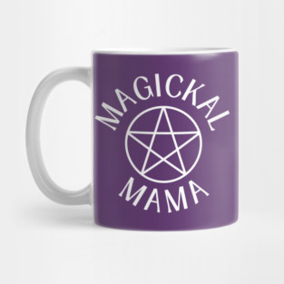 Magickal Mama with Pentacle Cheeky Witch® Mug