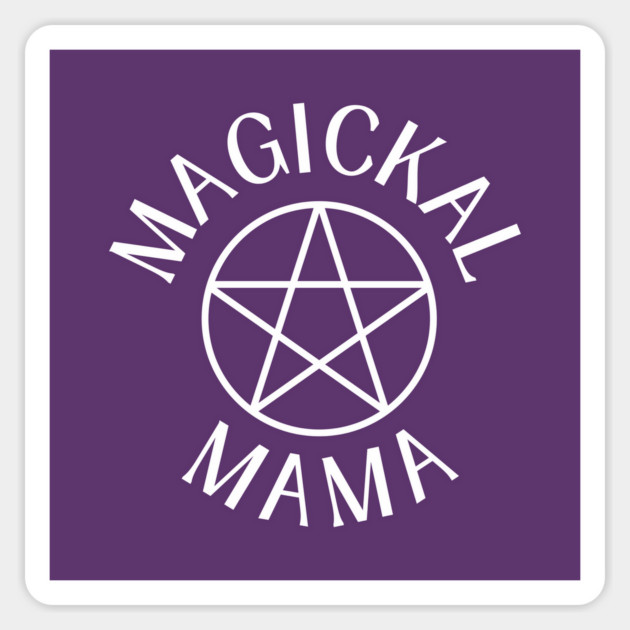 Magickal Mama with Pentacle Cheeky Witch® Sticker by Cheeky Witch