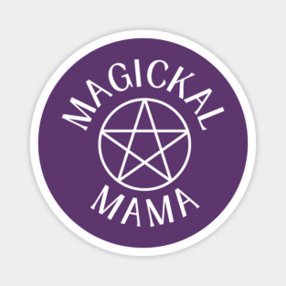 Magickal Mama with Pentacle Cheeky Witch® Magnet
