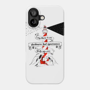 Shakespeare Quote Darkness Phone Case