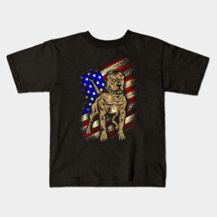 American Pitbull Terrier Kids T-Shirt