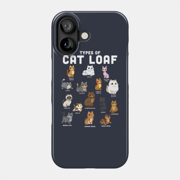 Types of Cat Loaf Phone Case by GoshWow®