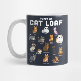 Types of Cat Loaf Mug