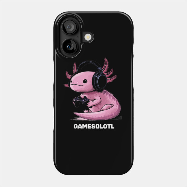Gamer Axolotl Phone Case by GoshWow®