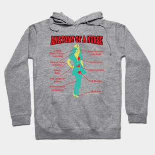 Anatomy of a Nurse Hoodie