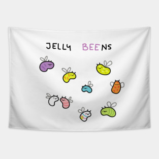 jelly bees Tapestry