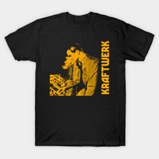 Kraftwerk Retro Fanart Tribute Design T-Shirt
