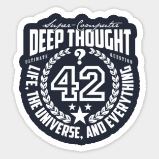 42 Sticker