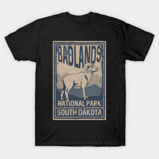 Badlands National Park Bighorn Ram T-Shirt