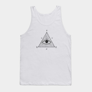 Yes, And - the key to creativity - improv illuminati Tank Top