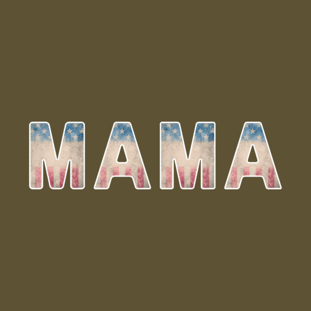 Vintage US Flag Mama by The WYLD Tribe