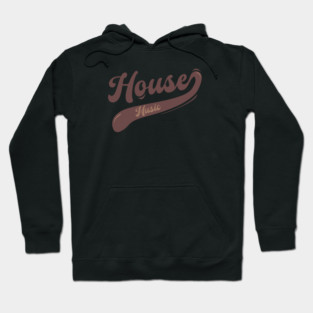 House music // Brown Vintage / V1 Hoodie
