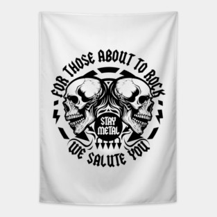 FOR THOSE ABOUT TO ROCK Tapestry