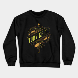 ZZ Toby Keith 1961 2024 Music D24 Crewneck Sweatshirt