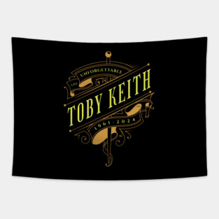 ZZ Toby Keith 1961 2024 Music D24 Tapestry
