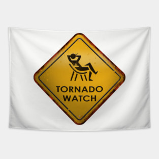 Tornado Watch Tapestry