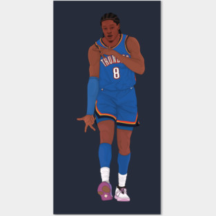 Jalen Williams Digital Illustration Posters and Art
