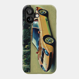 Lamborghini Miura – Iconic 1960s Supercar Retro Art Phone Case