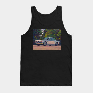 Classic E9 3.0 CSL – Retro Touring Coupe Artwork Tank Top