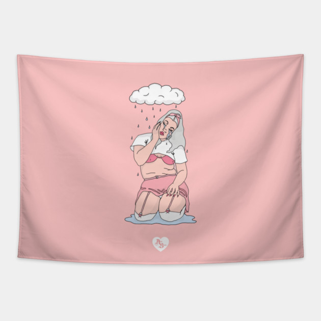 Strength In Vulnerability Tapestry by AilieBanks