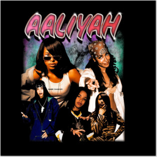 Aaliyah Vintage Posters and Art