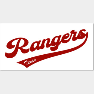 Texas Rangers Posters and Art