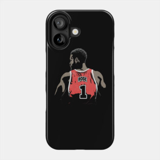 derrick rose shilhoutte FAN MADE Phone Case