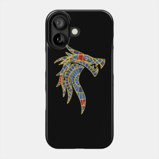DragonCon Marriott Carpet Dragon Head Phone Case