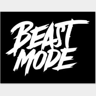Beast Mode | Activated | T Shirt Design Posters and Art