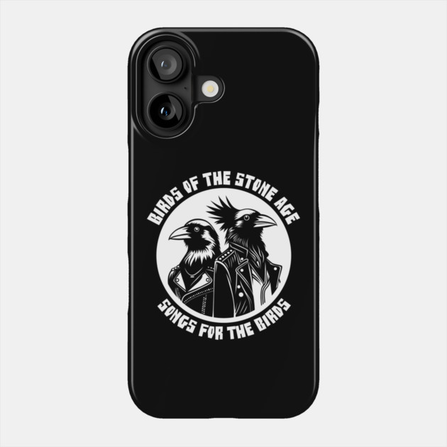 BIRDS OF THE STONE AGE Phone Case by artslaves