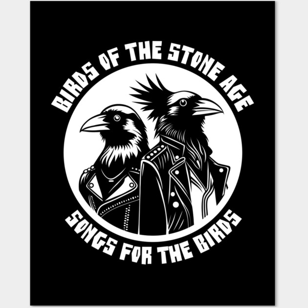 BIRDS OF THE STONE AGE Wall Art by artslaves