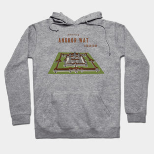Amazing Angkor architectural structure Hoodie