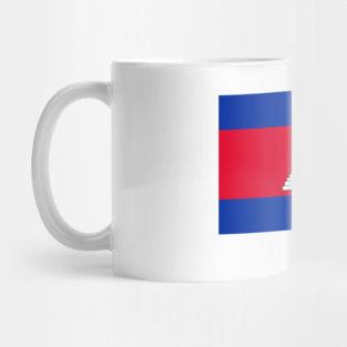 Cambodia National Flag Mug
