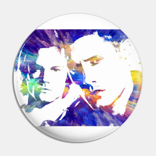 SAM & DEAN RADIANT COLOR (White Fill) Pin