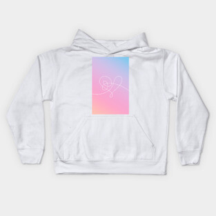 Love Yourself: Answer - E version Kids Hoodie